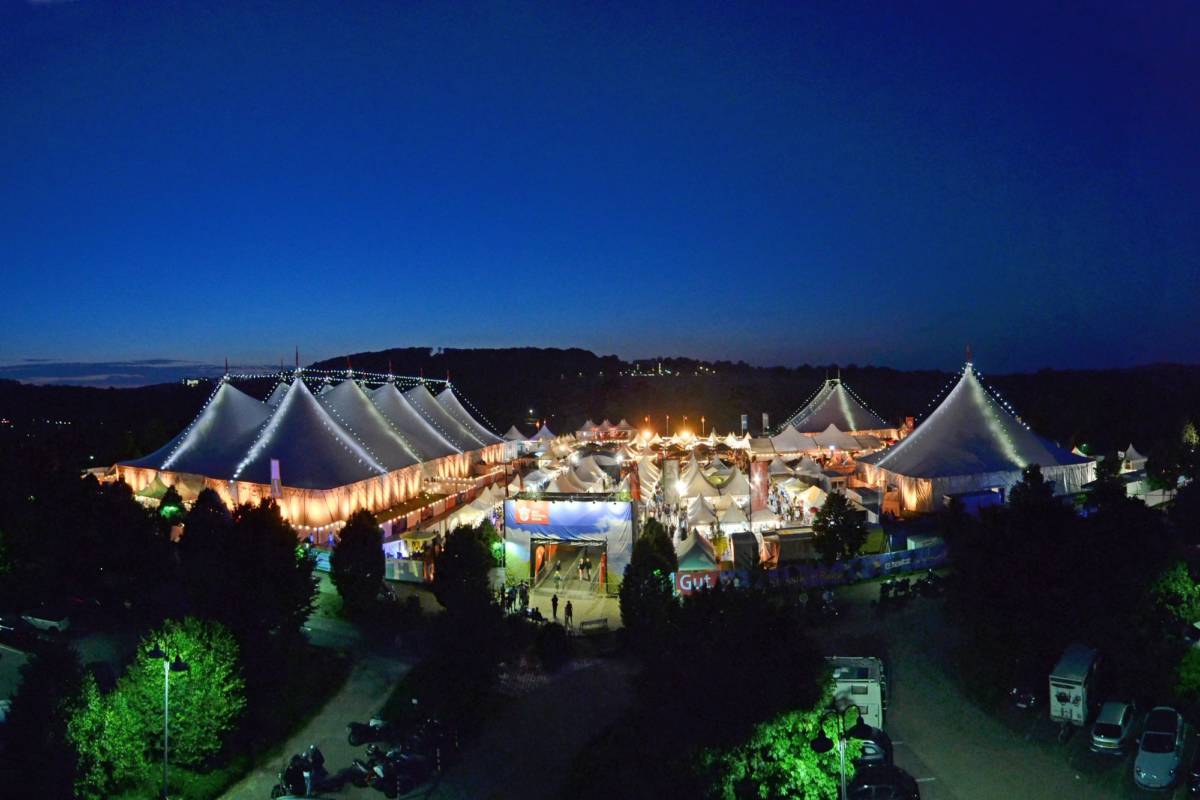 Das ZeltfestivalRuhr (ZFR), 21.08.2015. +++ Foto: Lutz Leitmann / Stadt Bochum, Presseamt